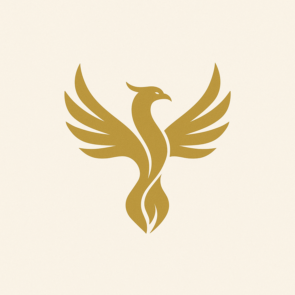 Stylized phoenix symbol associated with Coexilia